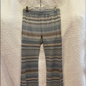 Joe B Wide leg Boho Pants Sz L